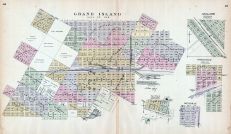 Grand Island, Millard, Wood River, Elkhorn, Doniphan, Nebraska State Atlas 1885